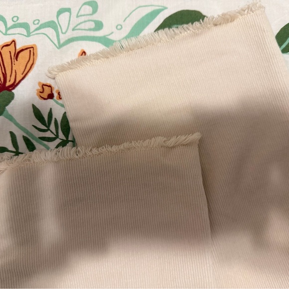Carve Designs Cream Corduroy Pants - Picture 4 of 5